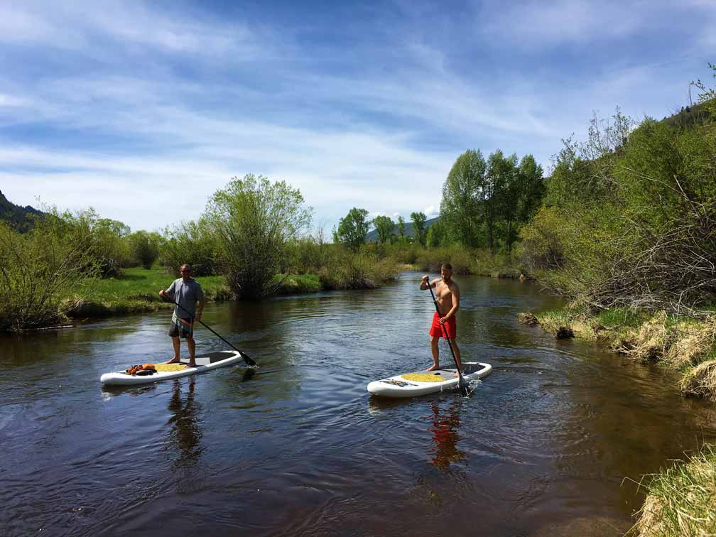 Paddle-boarding-on-the-Roaring-Fork-River-Aspen-Adventure-Company